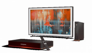 GigaTV EntertainmentMax inkl. 55 Zoll 4K TV Samsung The Frame und Horizon TV