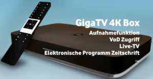 Vodafone GigaTV mit Wechsel nach 12 Monaten zu Vodafone TV (Kunde führt den Wechsel selbständig vor Ablauf von 12 Monaten bei der Vodafone Hotline durch)