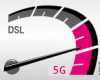 Hybrid 5G (Speedport Smart 4 inkl. 5G-Empfänger erforderlich)